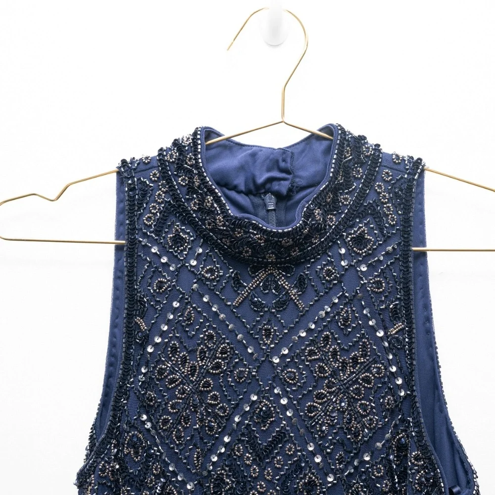 Adrianna Papell - Beaded Blouson Jumpsuit‎